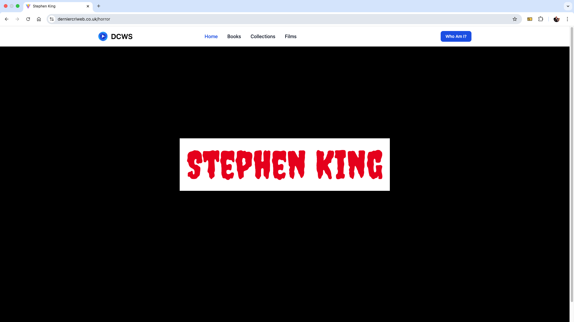 Stephen King Project